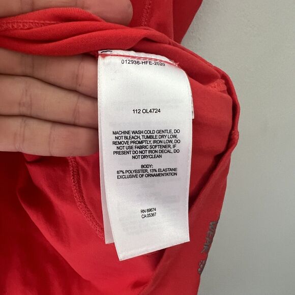 mountain hardwear‎ womens 1/4 zip pullover Lightweight size medium red - Picture 5 of 8